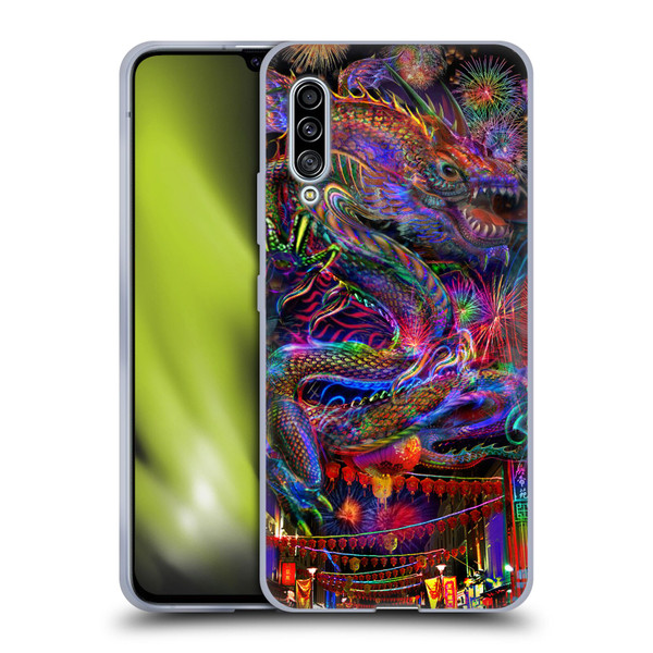 Jumbie Art Visionary Dragon Soft Gel Case for Samsung Galaxy A90 5G (2019)