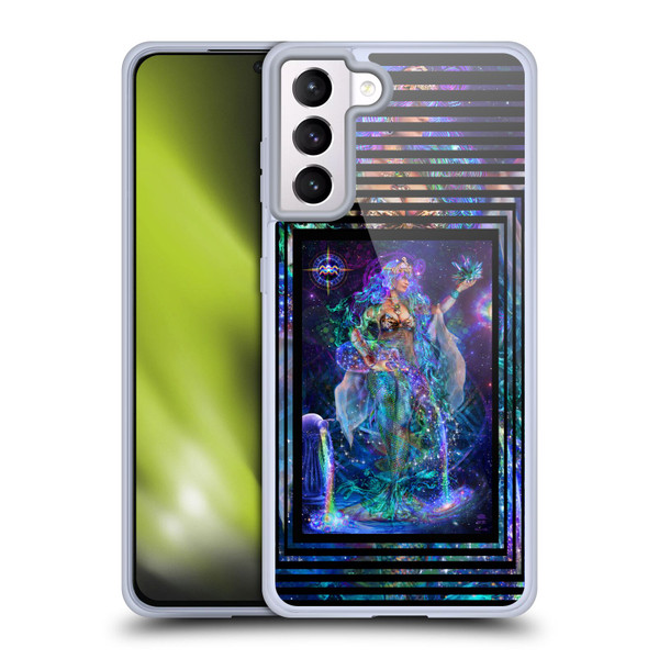 Jumbie Art Visionary Aquarius Soft Gel Case for Samsung Galaxy S21+ 5G
