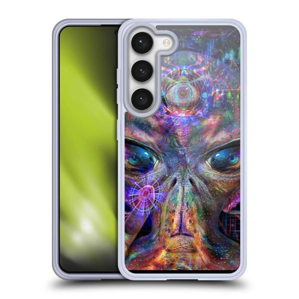 Jumbie Art Visionary Alien Soft Gel Case for Samsung Galaxy S23 5G