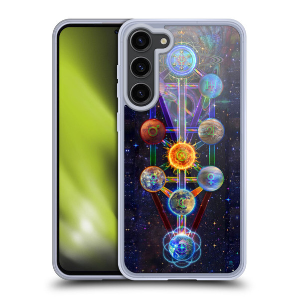 Jumbie Art Visionary Tree Of Life Soft Gel Case for Samsung Galaxy S23+ 5G
