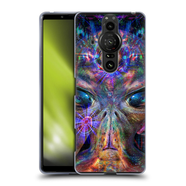Jumbie Art Visionary Alien Soft Gel Case for Sony Xperia Pro-I
