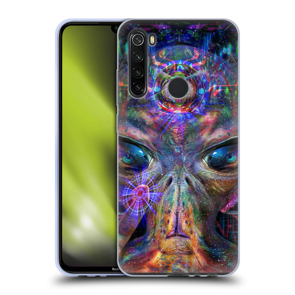 Jumbie Art Visionary Alien Soft Gel Case for Xiaomi Redmi Note 8T