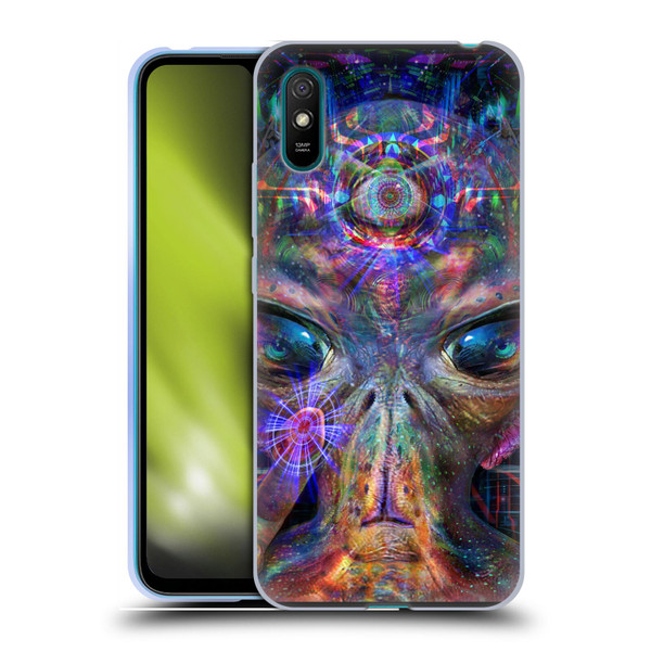 Jumbie Art Visionary Alien Soft Gel Case for Xiaomi Redmi 9A / Redmi 9AT