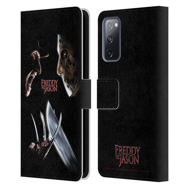 Freddy VS. Jason Graphics Freddy vs. Jason Leather Book Wallet Case Cover For Samsung Galaxy S20 FE / 5G