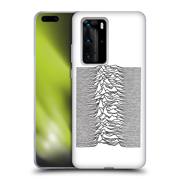 Joy Division Graphics Pulsar Waves Soft Gel Case for Huawei P40 Pro / P40 Pro Plus 5G