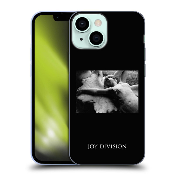 Joy Division Graphics Love Will Tear Us Apart Soft Gel Case for Apple iPhone 13 Mini