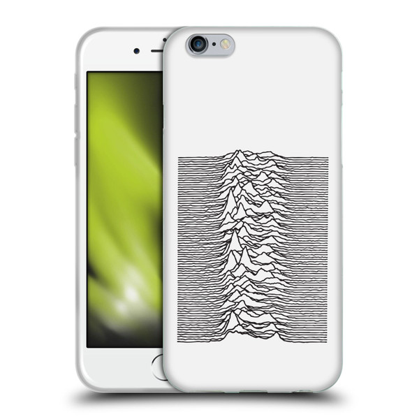 Joy Division Graphics Pulsar Waves Soft Gel Case for Apple iPhone 6 / iPhone 6s