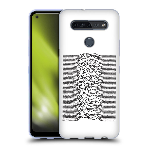 Joy Division Graphics Pulsar Waves Soft Gel Case for LG K51S