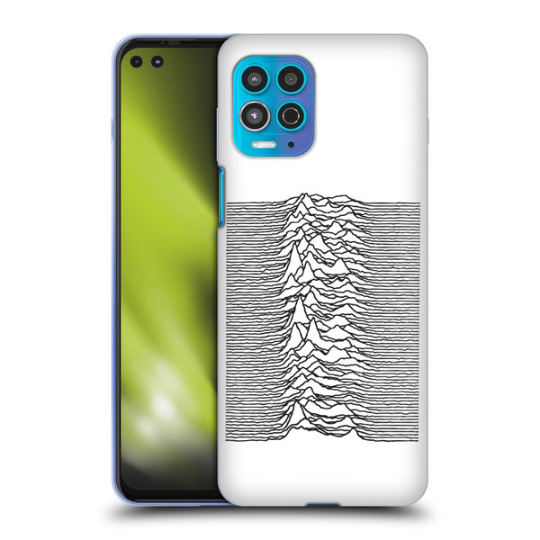 Joy Division Graphics Pulsar Waves Soft Gel Case for Motorola Moto G100