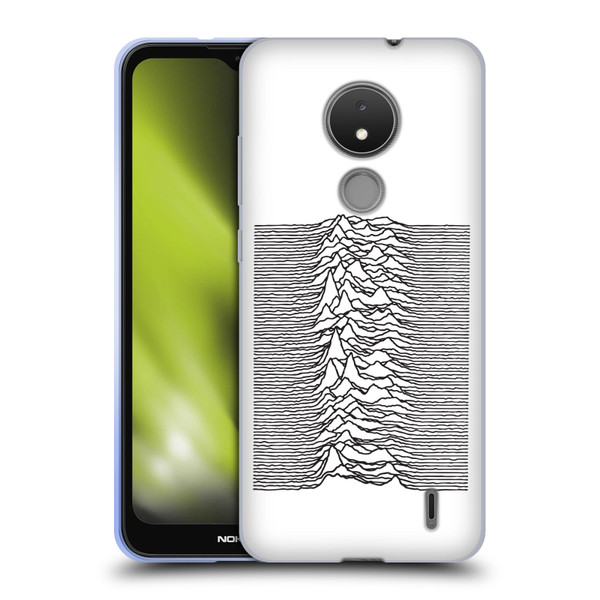 Joy Division Graphics Pulsar Waves Soft Gel Case for Nokia C21