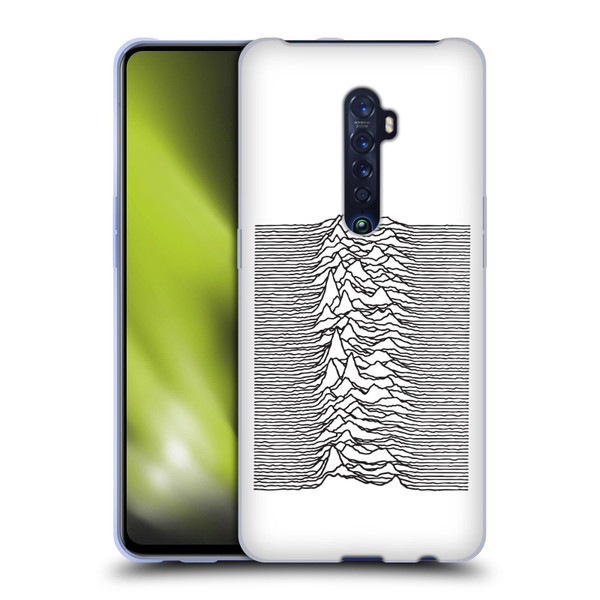 Joy Division Graphics Pulsar Waves Soft Gel Case for OPPO Reno 2