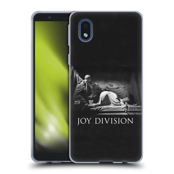 Joy Division Graphics Closer Soft Gel Case for Samsung Galaxy A01 Core (2020)