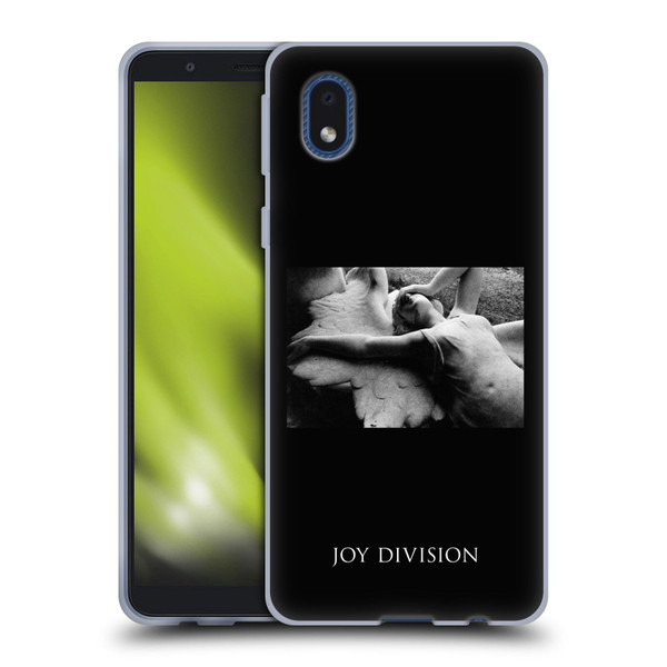 Joy Division Graphics Love Will Tear Us Apart Soft Gel Case for Samsung Galaxy A01 Core (2020)