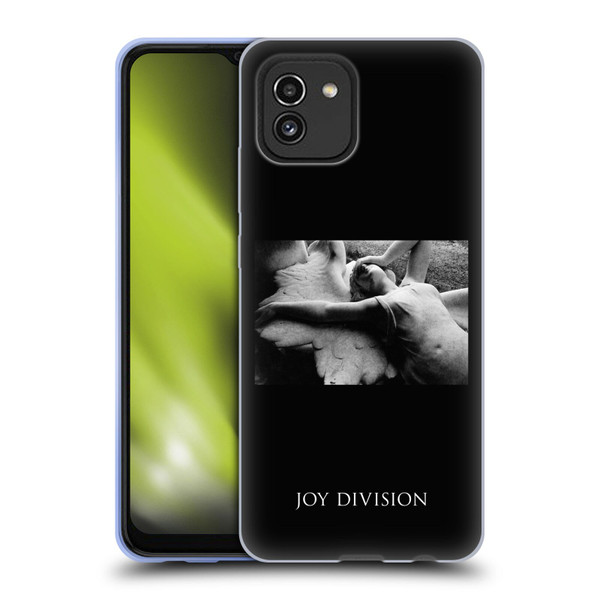 Joy Division Graphics Love Will Tear Us Apart Soft Gel Case for Samsung Galaxy A03 (2021)