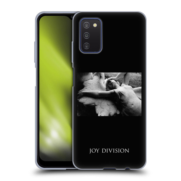 Joy Division Graphics Love Will Tear Us Apart Soft Gel Case for Samsung Galaxy A03s (2021)