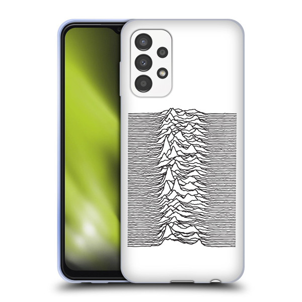 Joy Division Graphics Pulsar Waves Soft Gel Case for Samsung Galaxy A13 (2022)