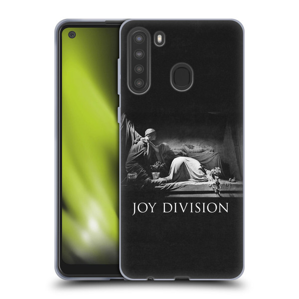 Joy Division Graphics Closer Soft Gel Case for Samsung Galaxy A21 (2020)