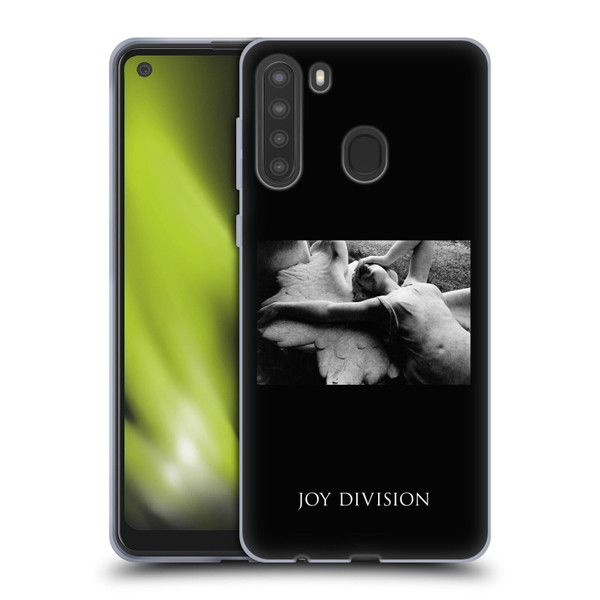 Joy Division Graphics Love Will Tear Us Apart Soft Gel Case for Samsung Galaxy A21 (2020)