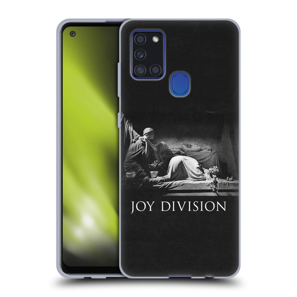 Joy Division Graphics Closer Soft Gel Case for Samsung Galaxy A21s (2020)