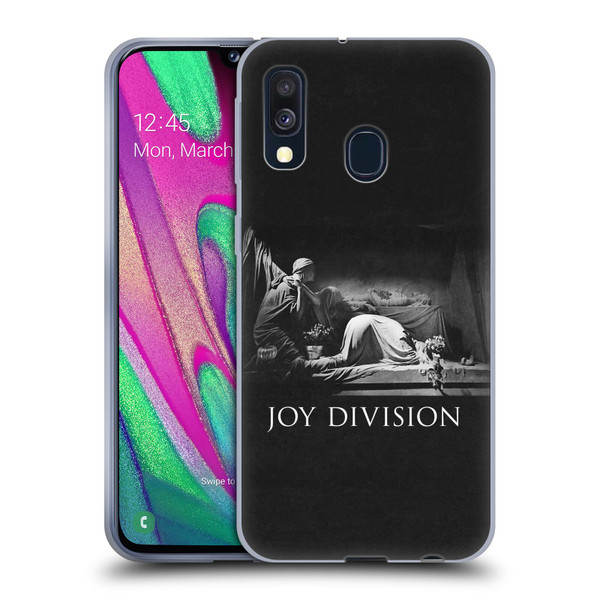 Joy Division Graphics Closer Soft Gel Case for Samsung Galaxy A40 (2019)