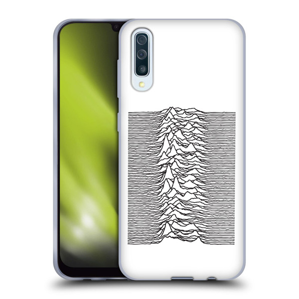 Joy Division Graphics Pulsar Waves Soft Gel Case for Samsung Galaxy A50/A30s (2019)