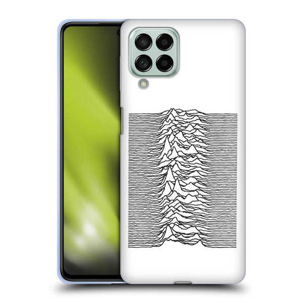 Joy Division Graphics Pulsar Waves Soft Gel Case for Samsung Galaxy M53 (2022)