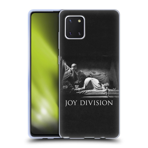 Joy Division Graphics Closer Soft Gel Case for Samsung Galaxy Note10 Lite