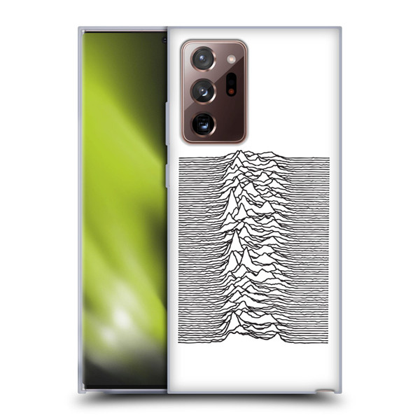 Joy Division Graphics Pulsar Waves Soft Gel Case for Samsung Galaxy Note20 Ultra / 5G