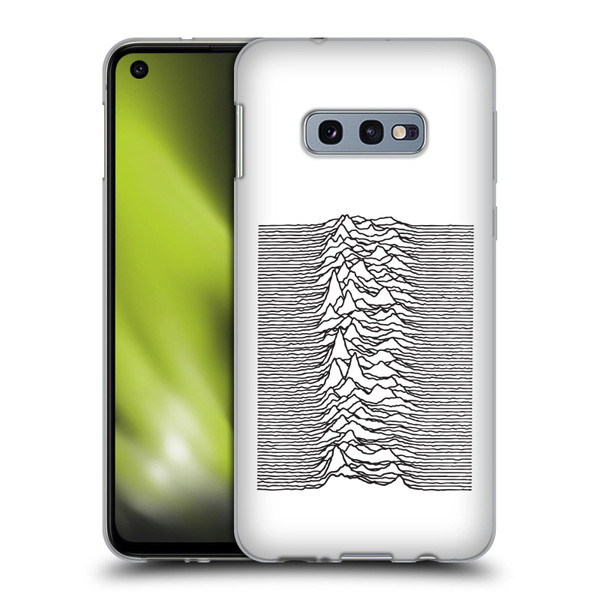 Joy Division Graphics Pulsar Waves Soft Gel Case for Samsung Galaxy S10e