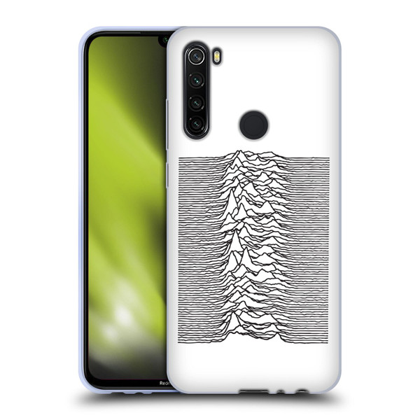 Joy Division Graphics Pulsar Waves Soft Gel Case for Xiaomi Redmi Note 8T
