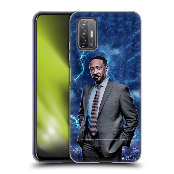 Black Lightning Characters William Henderson Soft Gel Case for HTC Desire 21 Pro 5G