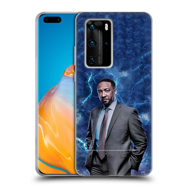 Black Lightning Characters William Henderson Soft Gel Case for Huawei P40 Pro / P40 Pro Plus 5G