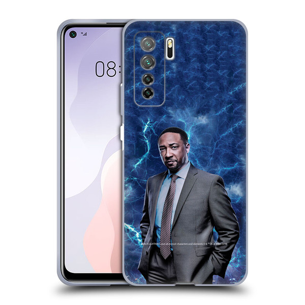 Black Lightning Characters William Henderson Soft Gel Case for Huawei Nova 7 SE/P40 Lite 5G