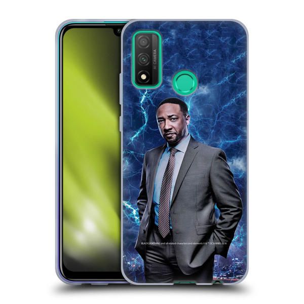 Black Lightning Characters William Henderson Soft Gel Case for Huawei P Smart (2020)