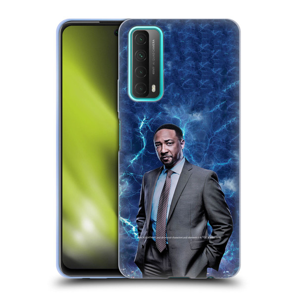 Black Lightning Characters William Henderson Soft Gel Case for Huawei P Smart (2021)