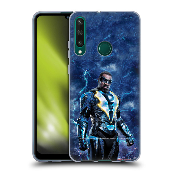 Black Lightning Characters Black Lightning Soft Gel Case for Huawei Y6p