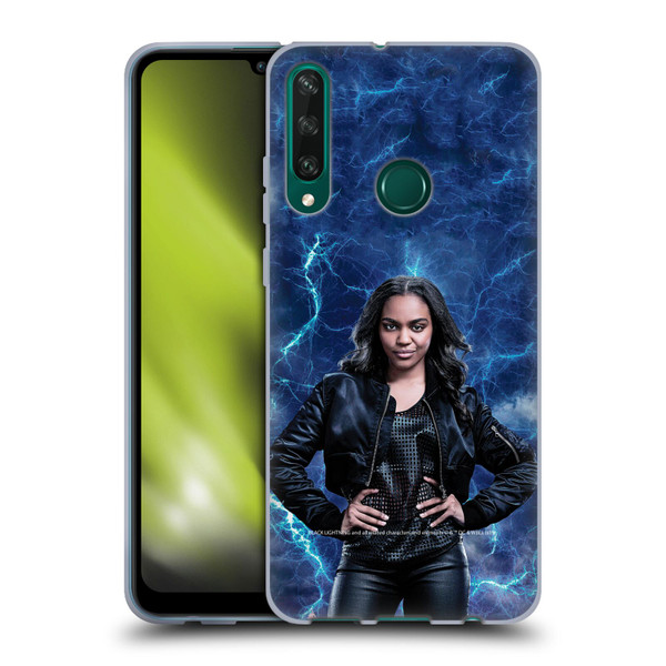 Black Lightning Characters Jennifer Pierce Soft Gel Case for Huawei Y6p