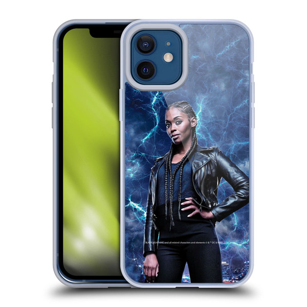 Black Lightning Characters Anissa Pierce Soft Gel Case for Apple iPhone 12 / iPhone 12 Pro