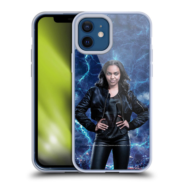Black Lightning Characters Jennifer Pierce Soft Gel Case for Apple iPhone 12 / iPhone 12 Pro