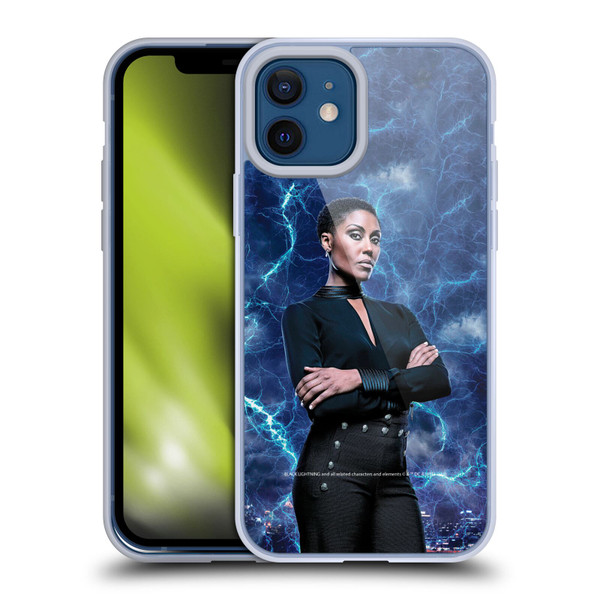 Black Lightning Characters Lynn Pierce Soft Gel Case for Apple iPhone 12 / iPhone 12 Pro