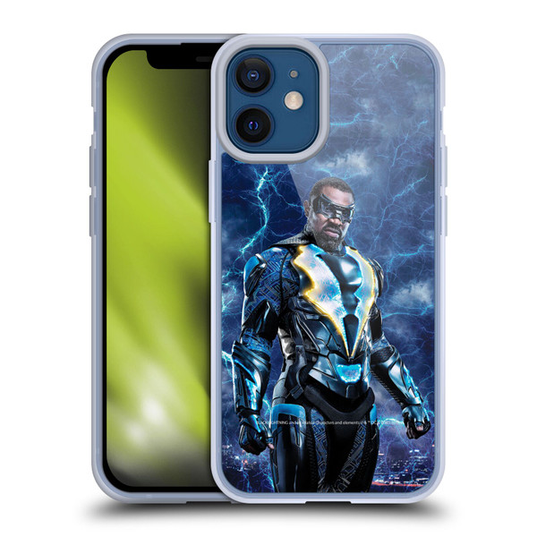 Black Lightning Characters Black Lightning Soft Gel Case for Apple iPhone 12 Mini