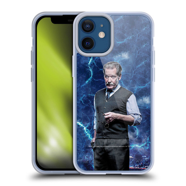 Black Lightning Characters Peter Gambi Soft Gel Case for Apple iPhone 12 Mini