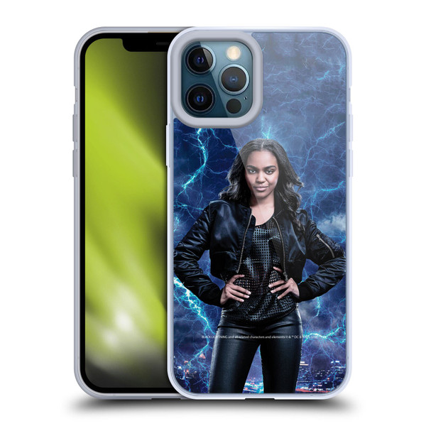 Black Lightning Characters Jennifer Pierce Soft Gel Case for Apple iPhone 12 Pro Max