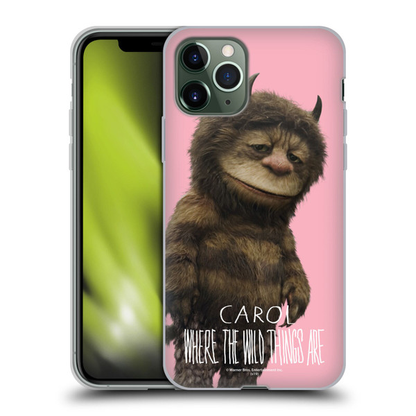 Where the Wild Things Are Movie Characters Carol Soft Gel Case for Apple iPhone 11 Pro