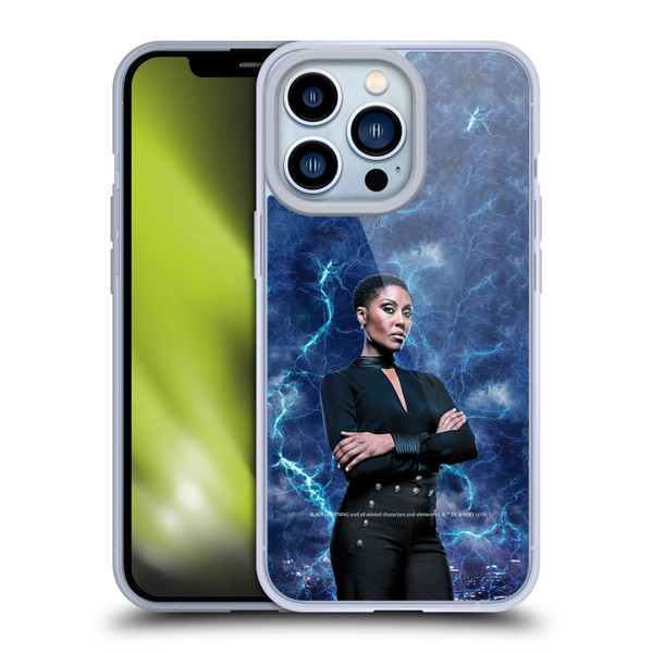 Black Lightning Characters Lynn Pierce Soft Gel Case for Apple iPhone 13 Pro