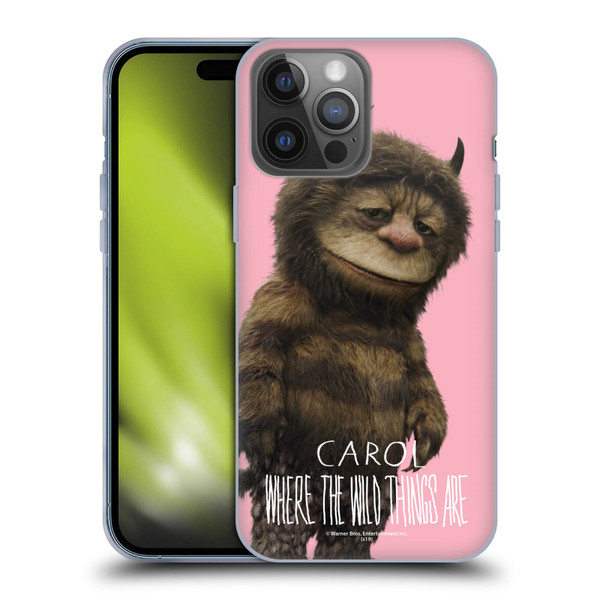 Where the Wild Things Are Movie Characters Carol Soft Gel Case for Apple iPhone 14 Pro Max