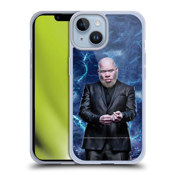 Black Lightning Characters Tobias Whale Soft Gel Case for Apple iPhone 14