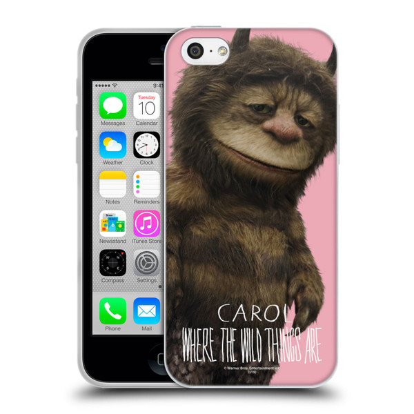 Where the Wild Things Are Movie Characters Carol Soft Gel Case for Apple iPhone 5c