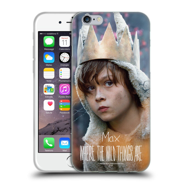 Where the Wild Things Are Movie Characters Max Soft Gel Case for Apple iPhone 6 / iPhone 6s