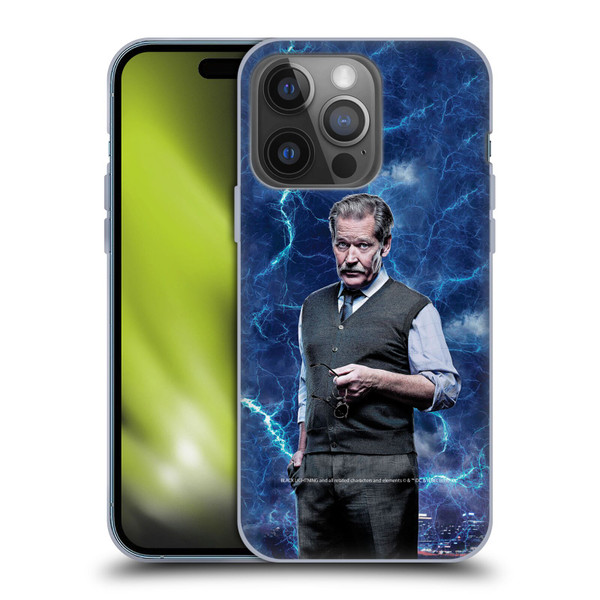 Black Lightning Characters Peter Gambi Soft Gel Case for Apple iPhone 14 Pro